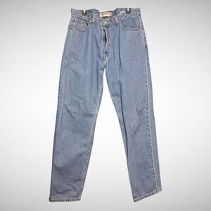 Levis 550 Jeans Mens 38 X 34 Relaxed Fit pre Owned Blue Denim Pants Pre Owned